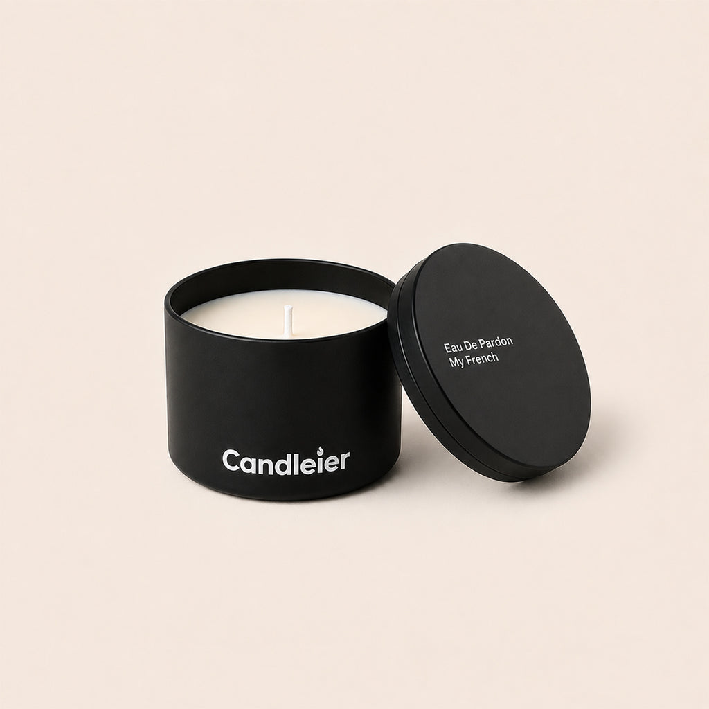 Eau De Pardon My French Tin Candle