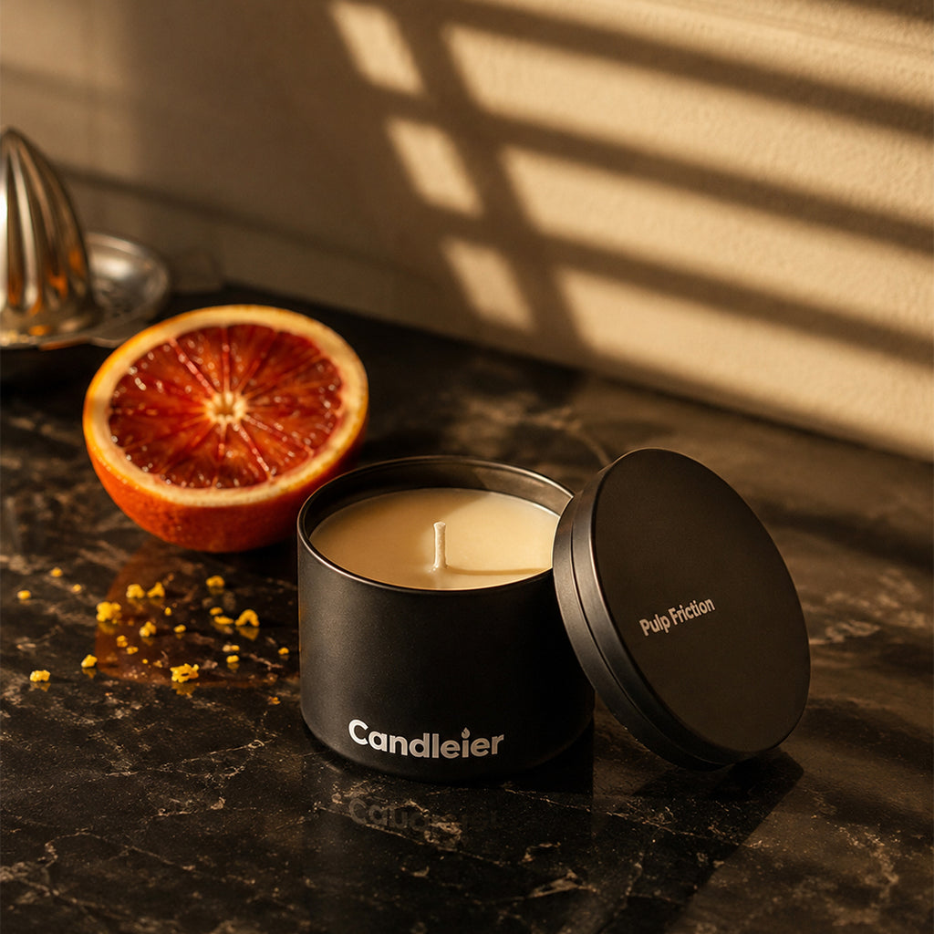Pulp Friction Tin Candle