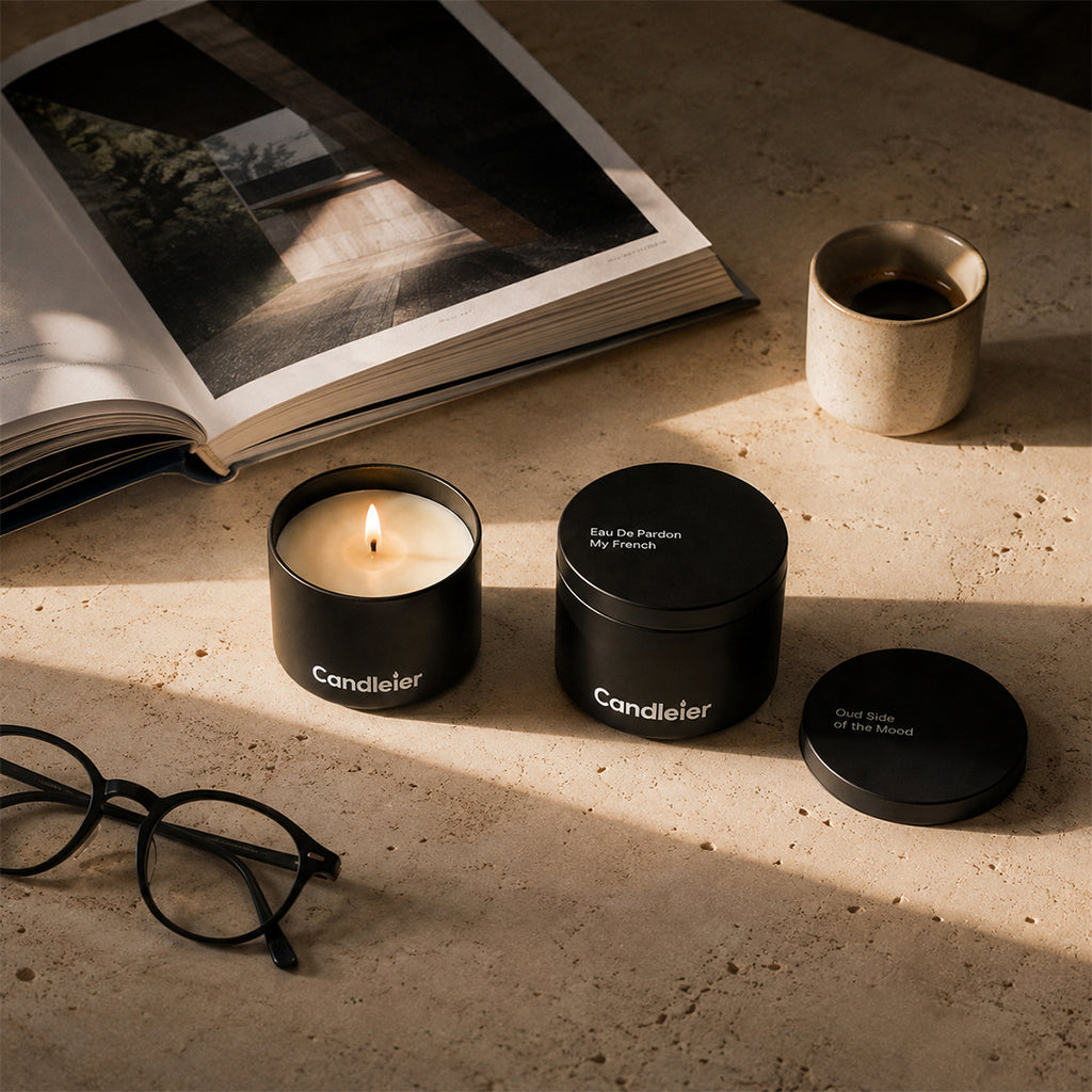 After Hours Duo (Set of 2 tin candles)